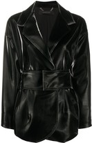 Thumbnail for your product : FEDERICA TOSI Long-Sleeved Belted Jacket