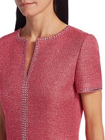 Thumbnail for your product : St. John Luxe Sequin Knit Studded Dress