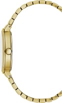 Thumbnail for your product : BCBGMAXAZRIA Ladies GoldTone Bracelet Watch with Silver Dial, 34mm
