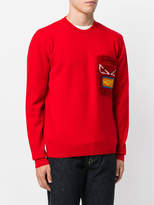 Thumbnail for your product : Fendi appliqué sweater