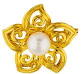 Thumbnail for your product : Mikimoto 18K Pearl Flower Brooch