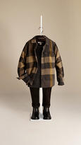 Thumbnail for your product : Burberry Cotton Twill Check Shirt
