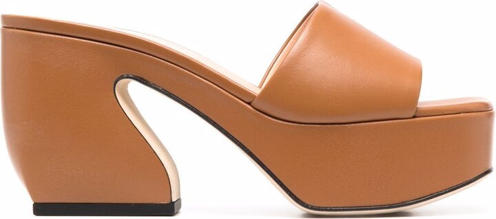 Chunky Heel Mule | Shop the world's largest collection of fashion 