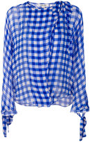 Diane Von Furstenberg - chemise à carreaux vichy