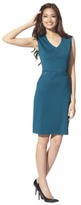 Thumbnail for your product : Mossimo Petites Zipper-Pocket Ponte Dress - Assorted Colors