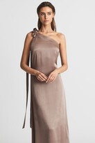 Thumbnail for your product : Reiss One Shoulder Asymmetric Maxi Dress