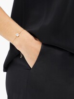 Thumbnail for your product : Anissa Kermiche March Diamond, Aquamarine & 14kt Gold Bracelet