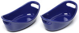 Thumbnail for your product : Rachael Ray Stoneware 12 oz. Bubble & Brown Oval Au Gratin (Set of 2)