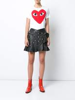 Thumbnail for your product : Comme des Garcons Play heart print and application T-shirt