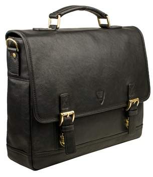 Hidesign Hunter 15\"" Laptop Compatible Leather Briefcase