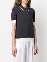 Thumbnail for your product : Boss Hugo Boss Short-Sleeve Knitted Polo Top