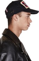 Thumbnail for your product : DSquared 1090 Dsquared2 Black Distressed Wild Side Cap