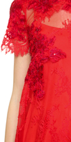 Thumbnail for your product : Marchesa Notte Lace Trapeze Dress