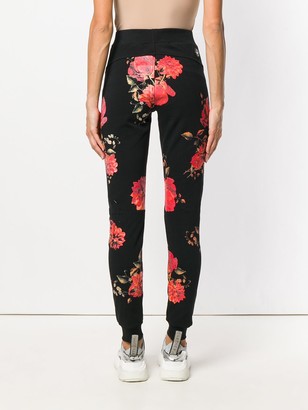 Philipp Plein Floral Fitted Trousers