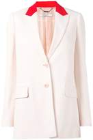 Thumbnail for your product : Givenchy contrast collar blazer