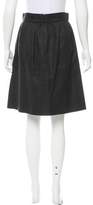 Thumbnail for your product : Chloé Belted A-Line Skirt