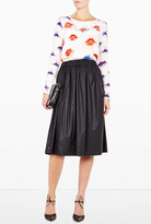 Thumbnail for your product : MSGM Crepe Lips Top