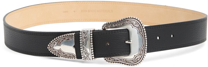 Classic Western Golden Belt Buckle 40mm Cowboy Belt Buckle 