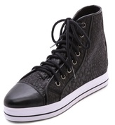 Thumbnail for your product : Shakuhachi Reptilian High Top Sneakers