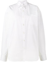 Balenciaga - chemise oversize à col noué