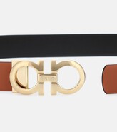 Thumbnail for your product : Ferragamo Gancini reversible leather belt