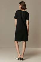 Thumbnail for your product : Wallis **TALL Black Pocket Zip Shift Dress
