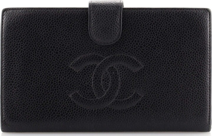 Chanel Timeless CC French Wallet Caviar Long - ShopStyle