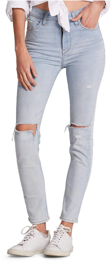 distressed hudson jeans