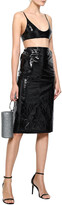 Thumbnail for your product : Georgia Alice Crushed Vinyl Skirt