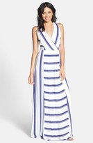 Thumbnail for your product : Ella Moss 'Anabel' Stripe Surplice Maxi Dress
