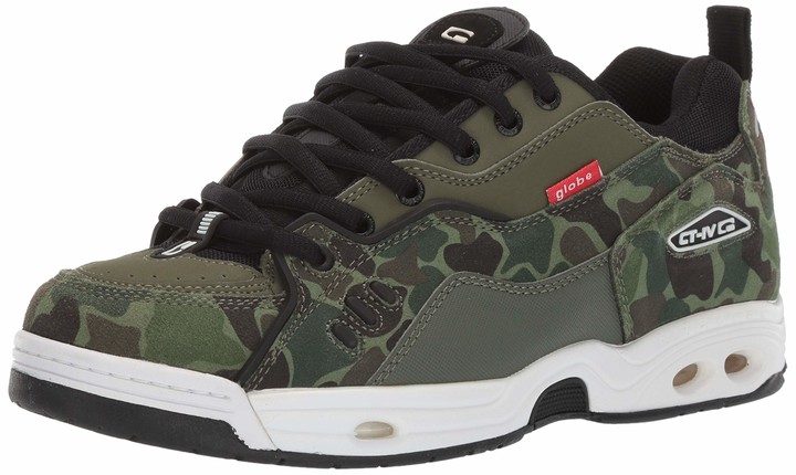 camouflage skateboarding shoes