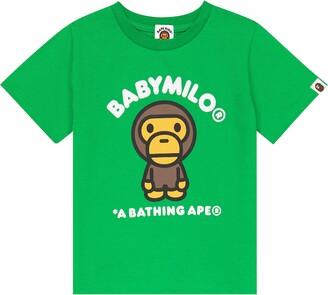 Bape Kids Baby Milo® cotton T-shirt
