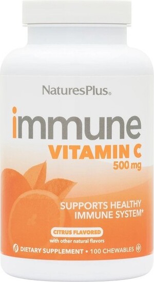 Nature's Plus ImmuneVitaminC500mgbyNature'sPlus-100Chewable