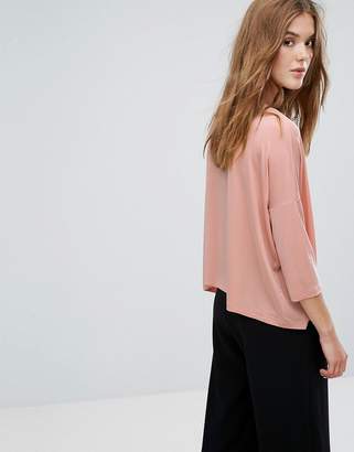 Weekday Peach Feel Trapeze Top