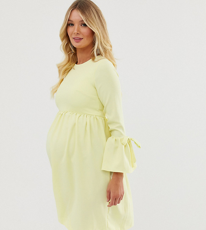 queen b ruffle skater dress