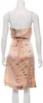 Thumbnail for your product : Raquel Allegra Silk Tie-Dye Dress