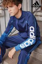 Thumbnail for your product : Next Boys adidas Blue Linear Tracksuit