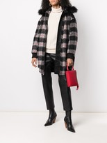 Thumbnail for your product : Mr & Mrs Italy Tartan Check Print Parka