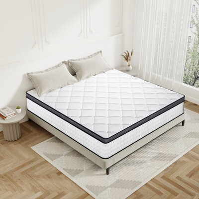 Alwyn Home Medium Hybrid Mattress with Individually Pocket Springs