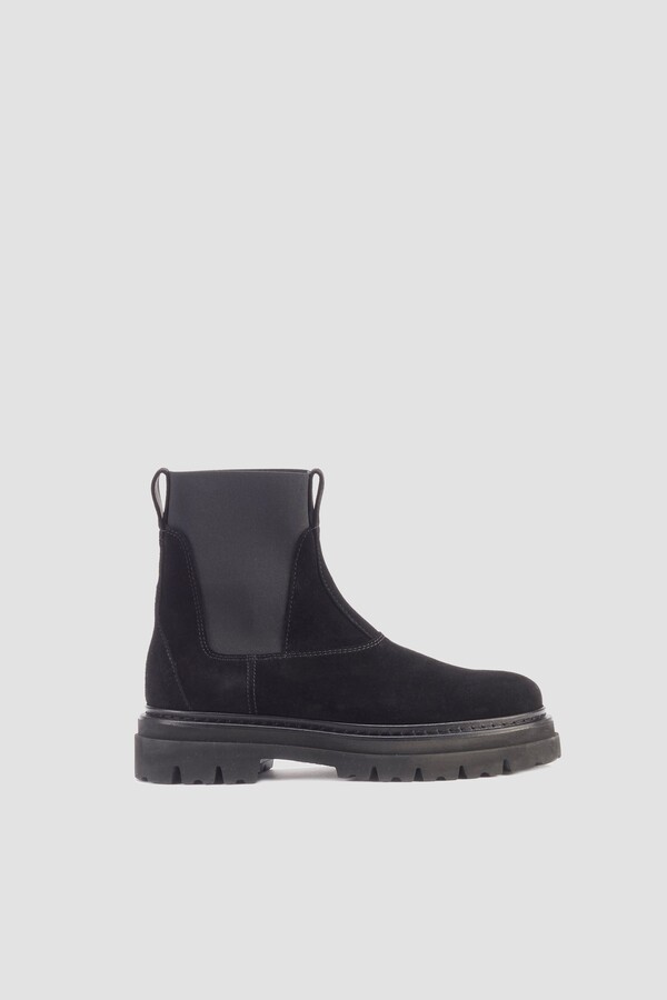 3.1 Phillip Lim Sam Lug Sole Combat Boot in black ShopStyle