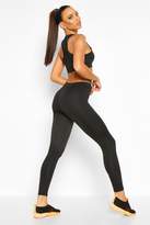Thumbnail for your product : boohoo Fit High Waisted Running Legging Set