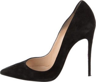 Christian Louboutin Suede Pumps