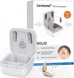 Ceretone Soild Rechargeable OTC Hearing Aid