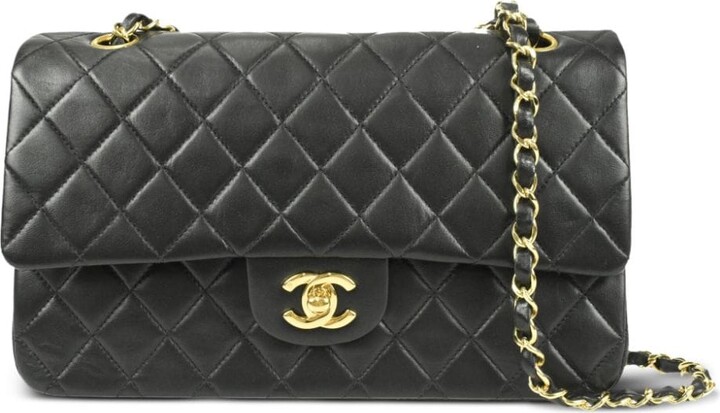 CHANEL Pre-Owned 1986-1988 Small Double Flap Shoulder Bag - Farfetch