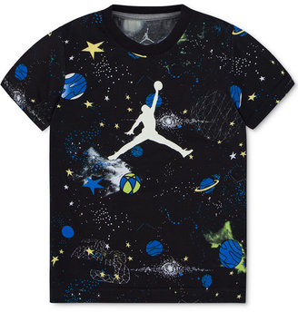 Jordan Galaxy Jump-Man Graphic-Print T-Shirt, Big Boys (8-20)
