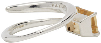FARIS Silver Citrine Ring