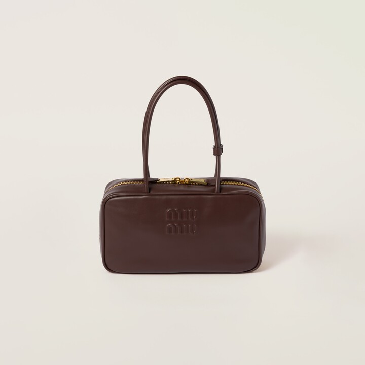 Miu Miu Beau leather top-handle bag