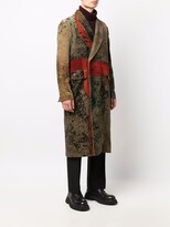 Thumbnail for your product : UMA WANG Velvet Effect Double Breasted Coat