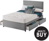 Thumbnail for your product : Silentnight Layezee Made By Fenner Bonnel Spring Divan Bed With Storage Options