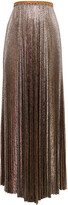 Thumbnail for your product : Forte Forte Forte-forte Woman's Pleated Fabric Gold Colored Skirt
